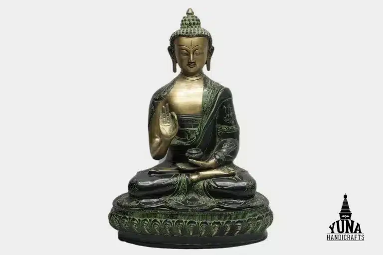 16″ Bronze Teaching Buddha Statue
