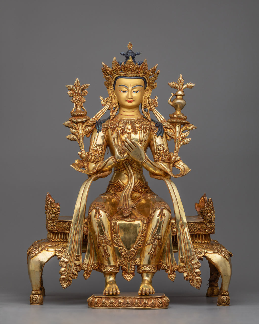 Maitreya Buddha 3 | Buddha of Future Maitreya Statue | Embrace Prosperity and Enlightenment